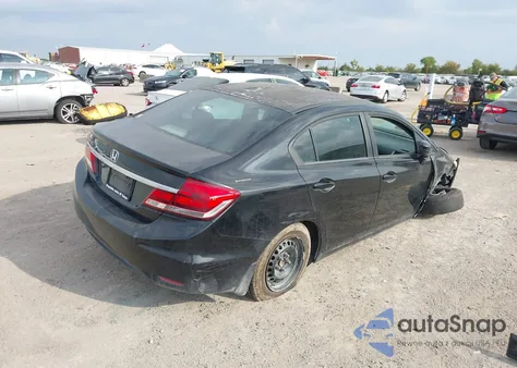 2015 Honda Civic Lx из США, поврежденный, VIN 19XFB2F5XFE054330